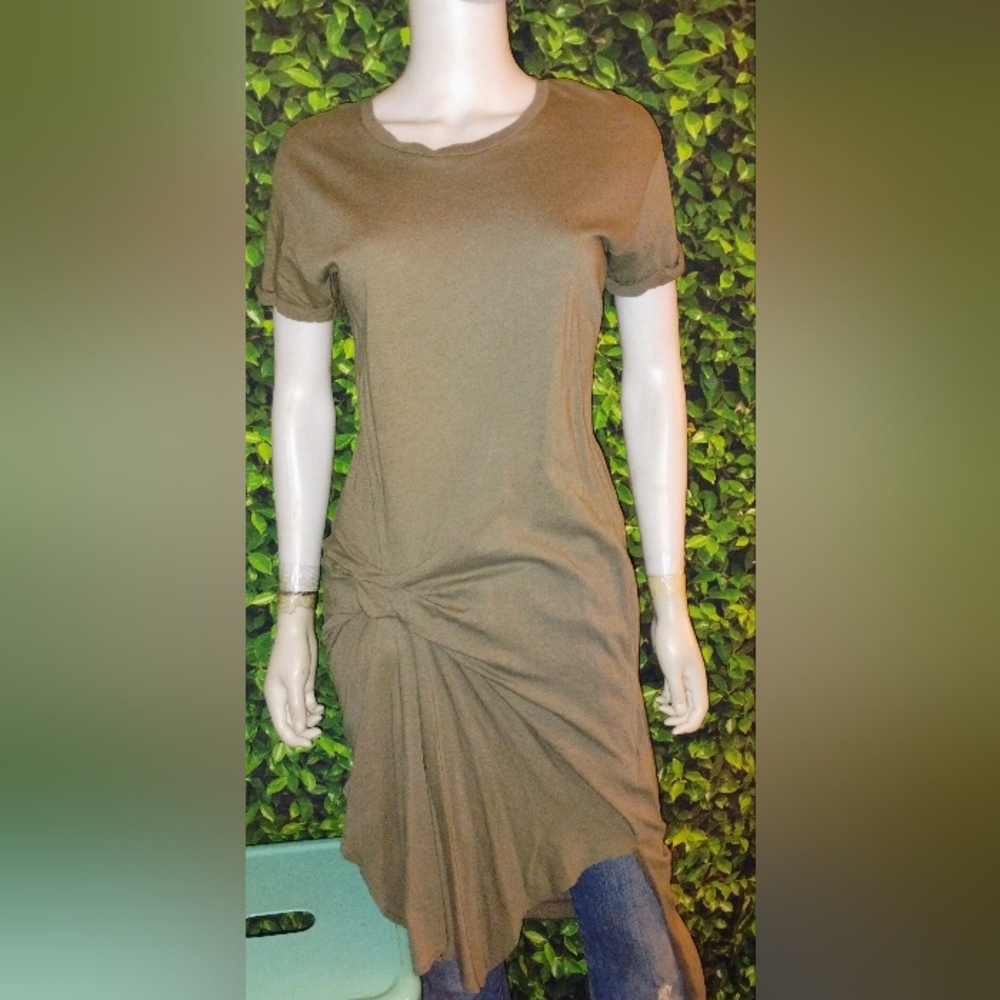 Really cool short sleeve asymmetrical hi low AllSaints Dress. Sz S